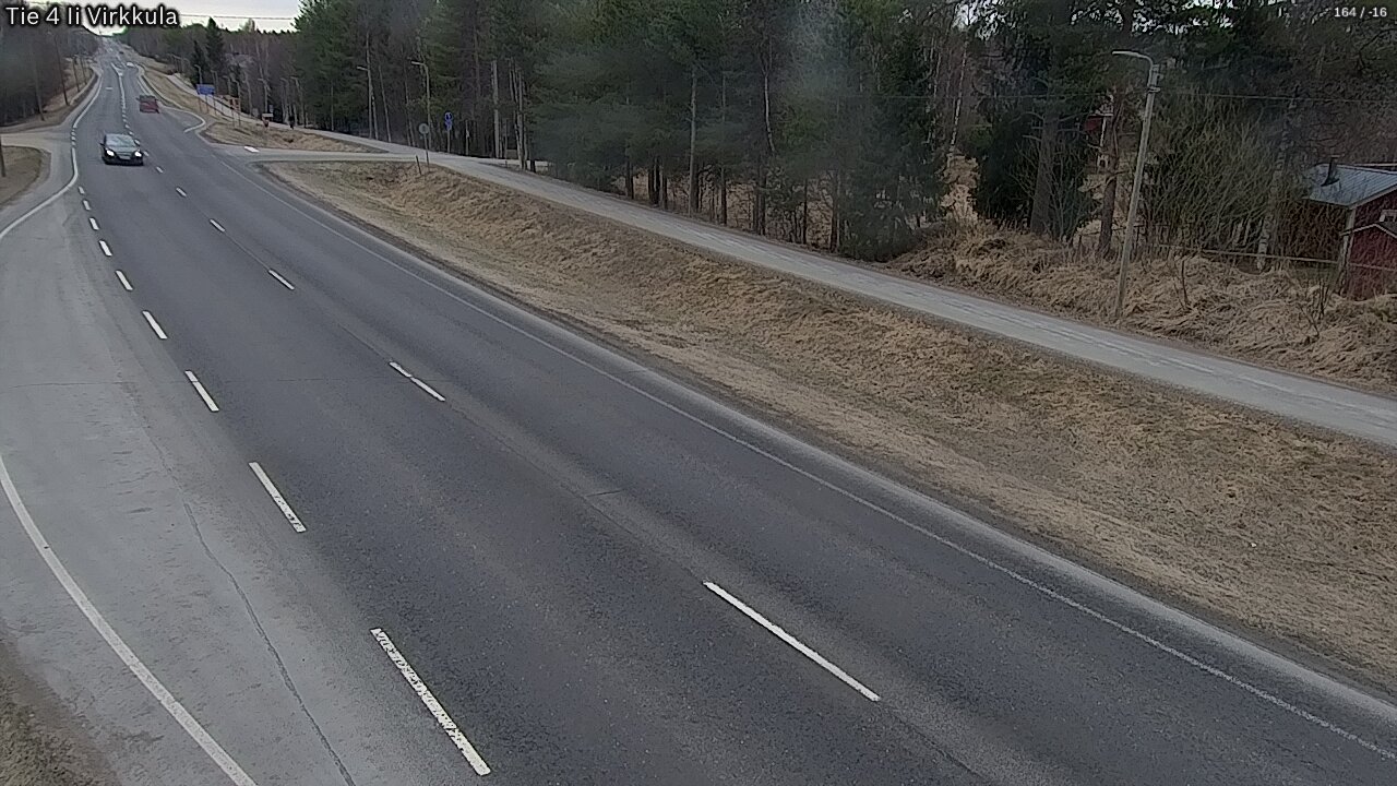 Weather Camera Image Väg 4 Ijo, Virkkula, Ii, Pohjois-Pohjanmaa