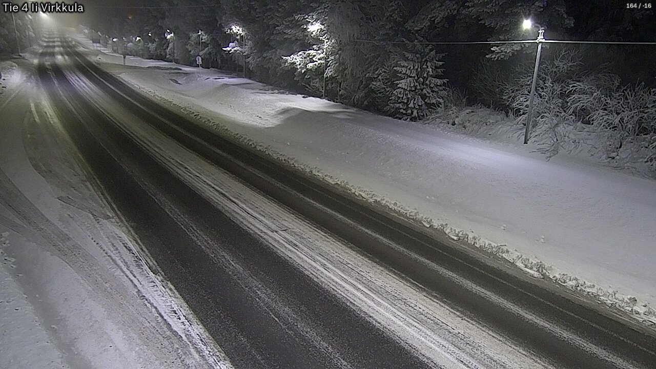 Weather Camera Image Road 4 Ii, Virkkula, Ii, Pohjois-Pohjanmaa