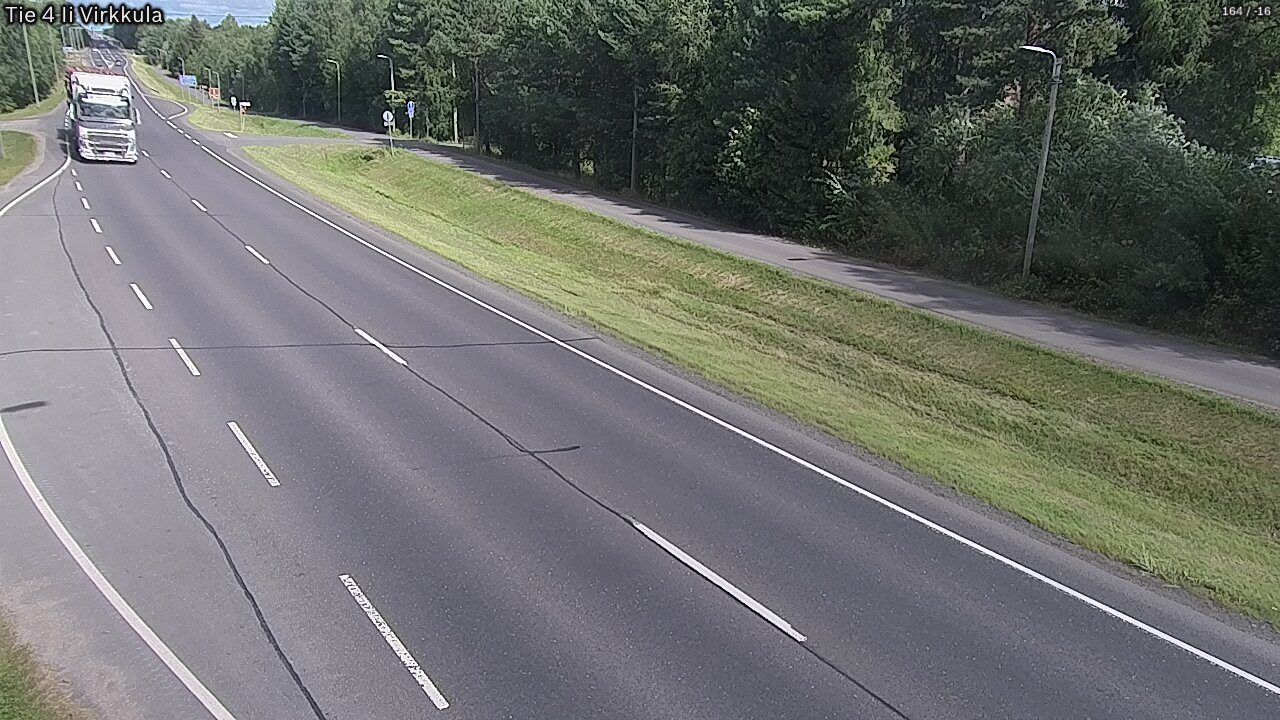 Weather Camera Image Väg 4 Ijo, Virkkula, Ii, Pohjois-Pohjanmaa