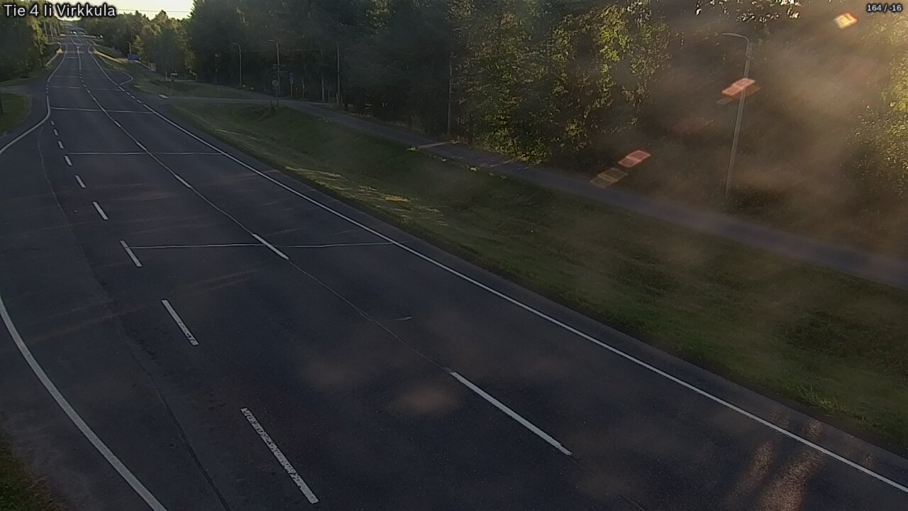 Weather Camera Image Väg 4 Ijo, Virkkula, Ii, Pohjois-Pohjanmaa