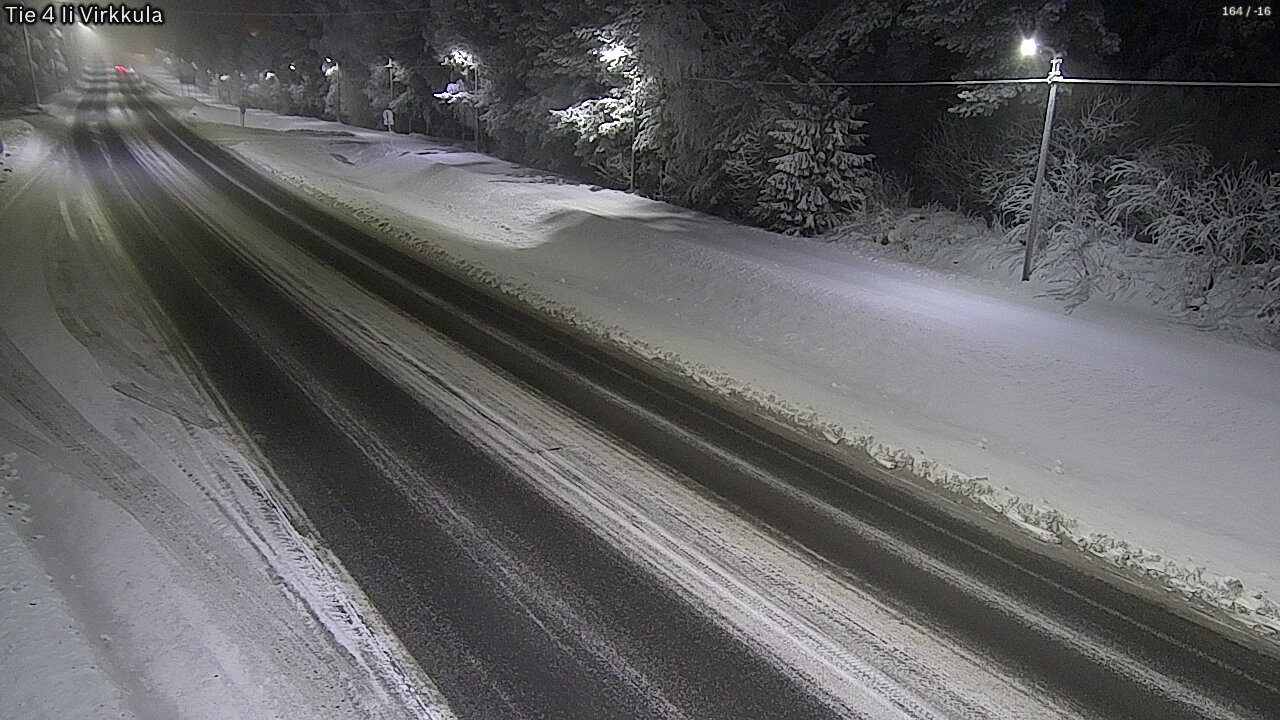 Weather Camera Image Road 4 Ii, Virkkula, Ii, Pohjois-Pohjanmaa
