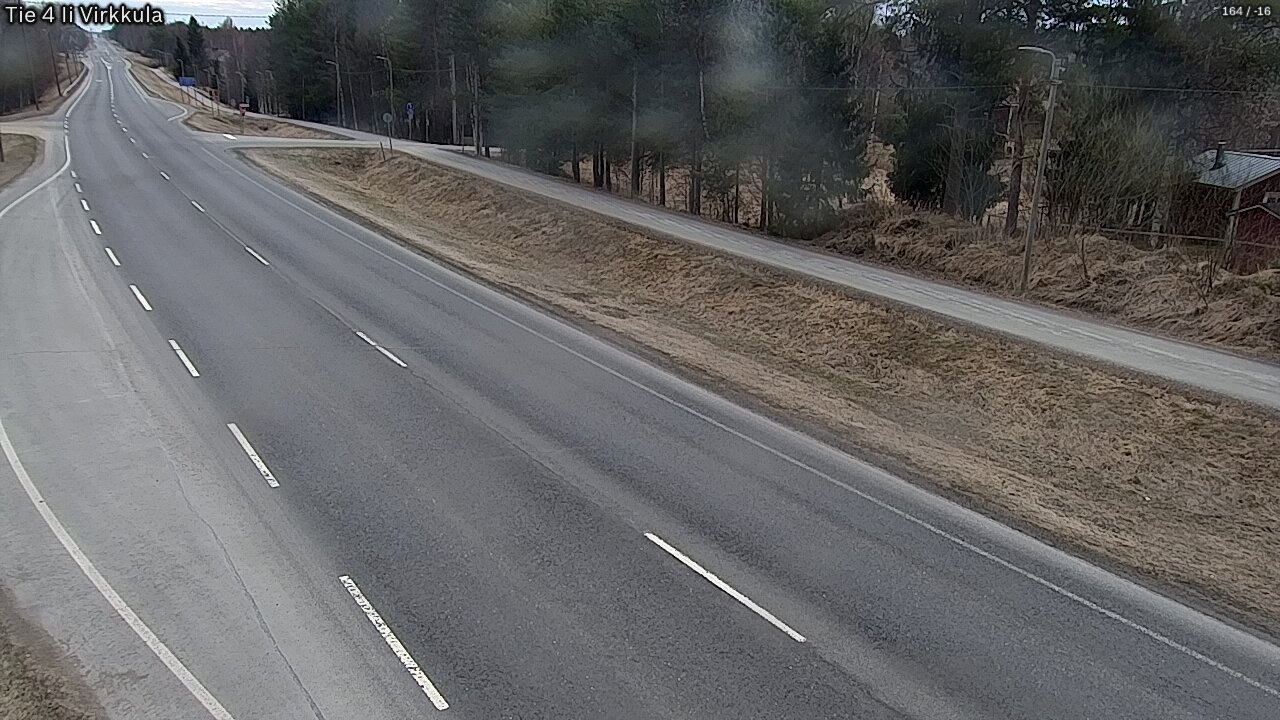Weather Camera Image Road 4 Ii, Virkkula, Ii, Pohjois-Pohjanmaa