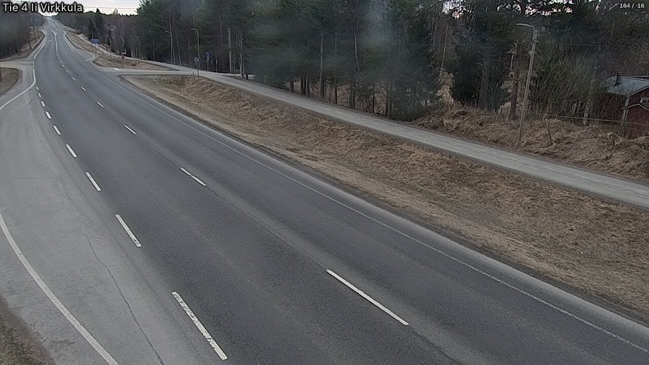 Weather Camera Image Road 4 Ii, Virkkula, Ii, Pohjois-Pohjanmaa