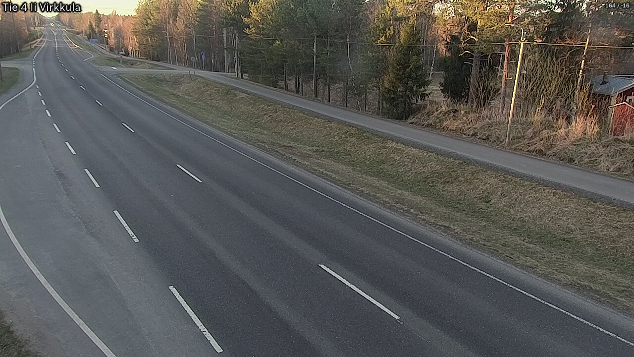Weather Camera Image Väg 4 Ijo, Virkkula, Ii, Pohjois-Pohjanmaa
