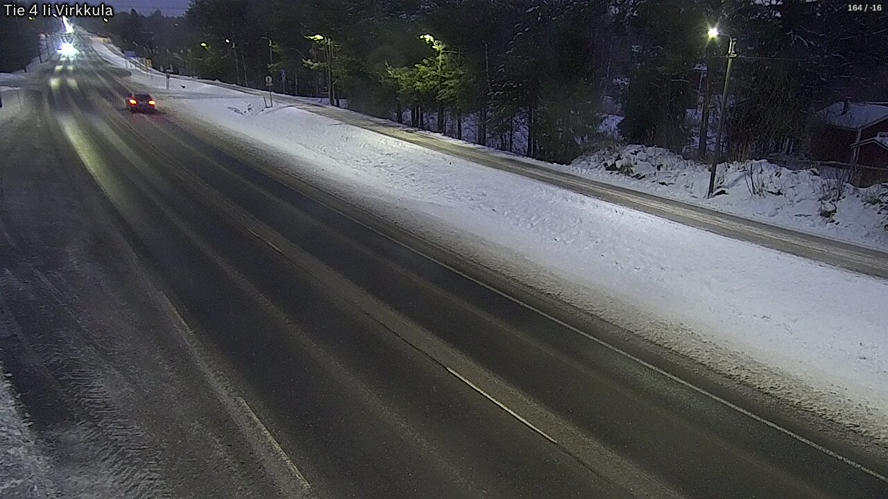 Weather Camera Image Road 4 Ii, Virkkula, Ii, Pohjois-Pohjanmaa