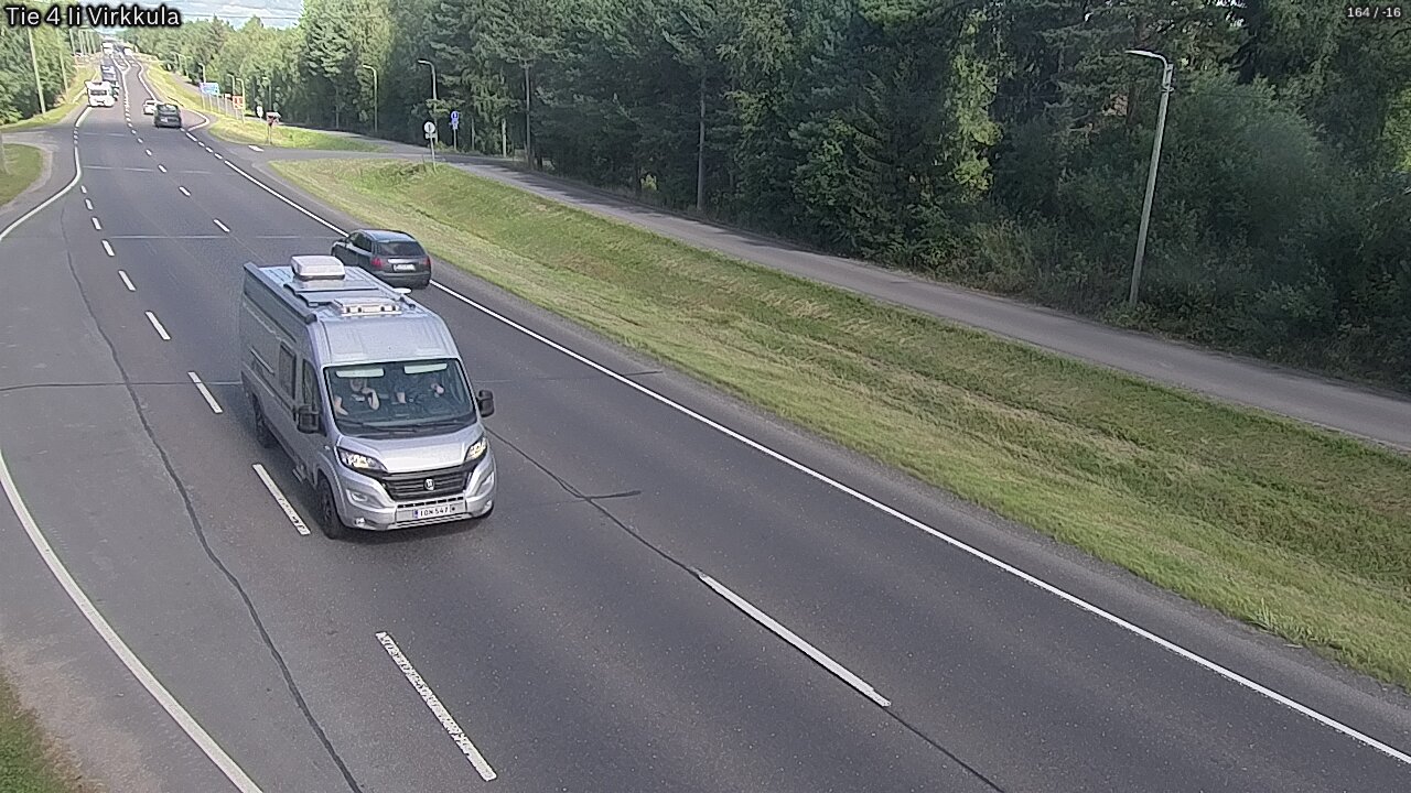 Weather Camera Image Road 4 Ii, Virkkula, Ii, Pohjois-Pohjanmaa