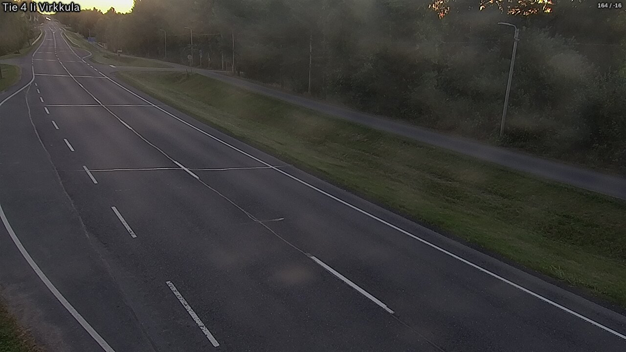 Weather Camera Image Väg 4 Ijo, Virkkula, Ii, Pohjois-Pohjanmaa