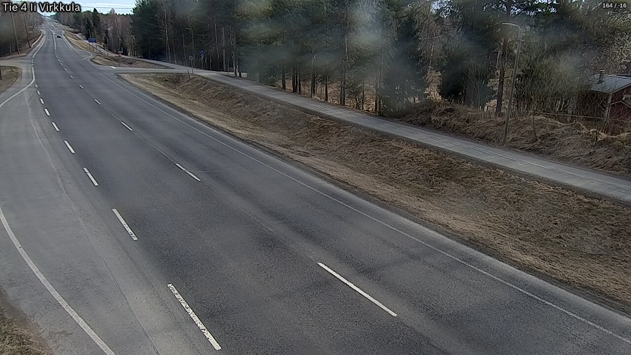 Weather Camera Image Väg 4 Ijo, Virkkula, Ii, Pohjois-Pohjanmaa
