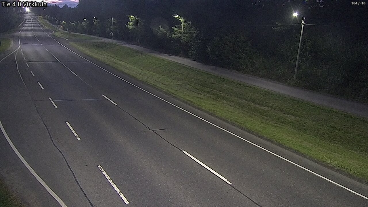 Weather Camera Image Väg 4 Ijo, Virkkula, Ii, Pohjois-Pohjanmaa