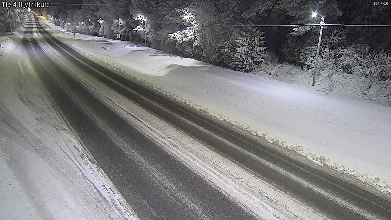 Weather Camera Image Road 4 Ii, Virkkula, Ii, Pohjois-Pohjanmaa
