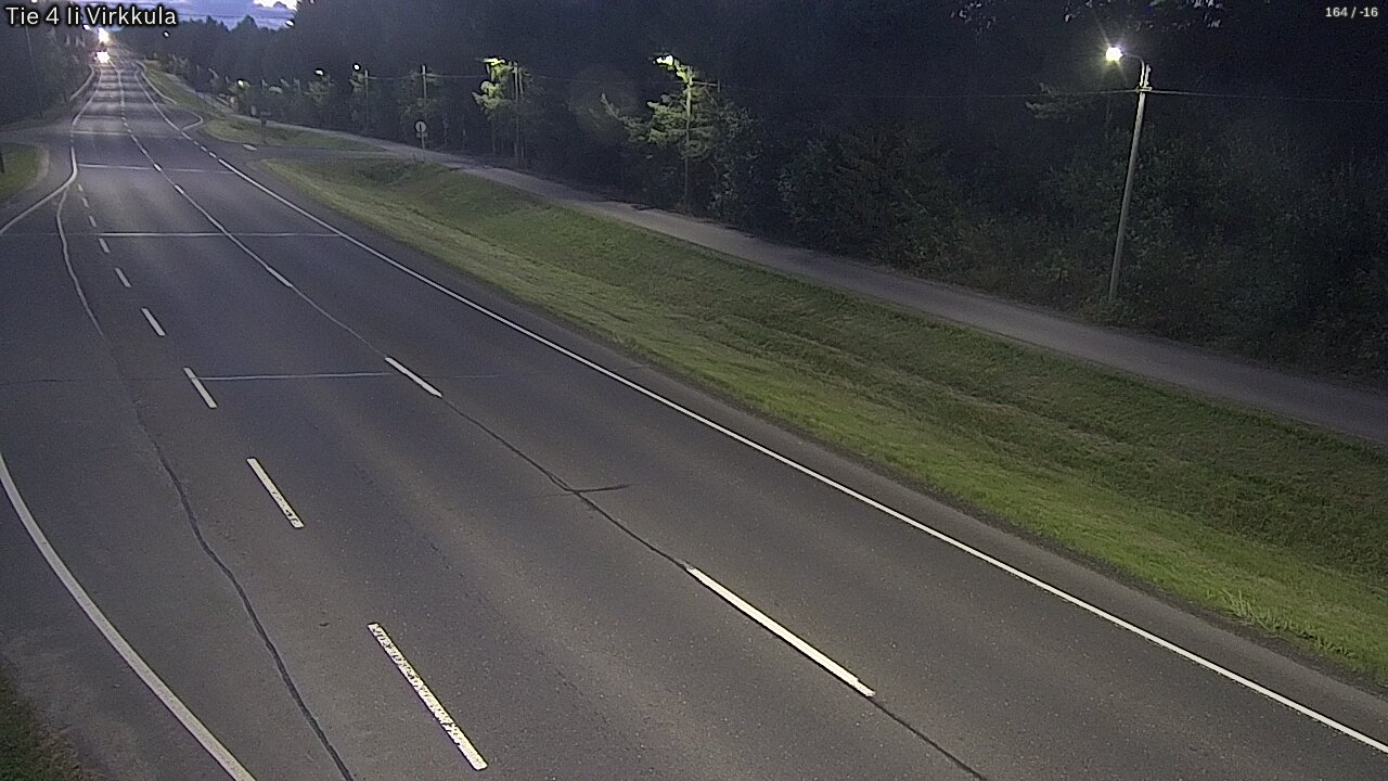 Weather Camera Image Väg 4 Ijo, Virkkula, Ii, Pohjois-Pohjanmaa