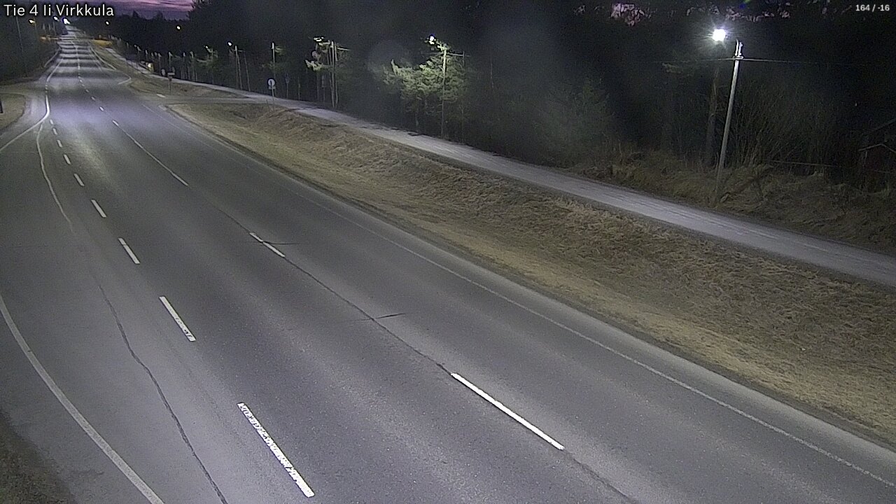 Weather Camera Image Road 4 Ii, Virkkula, Ii, Pohjois-Pohjanmaa