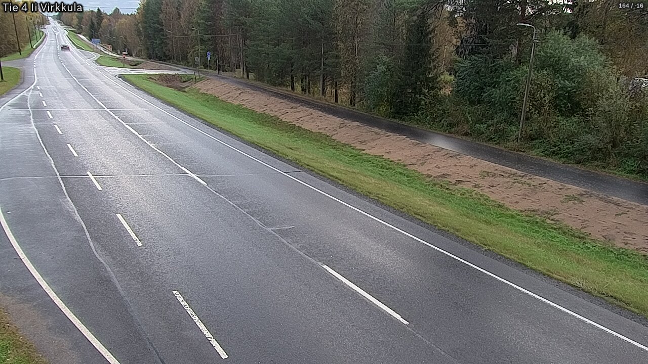 Weather Camera Image Road 4 Ii, Virkkula, Ii, Pohjois-Pohjanmaa