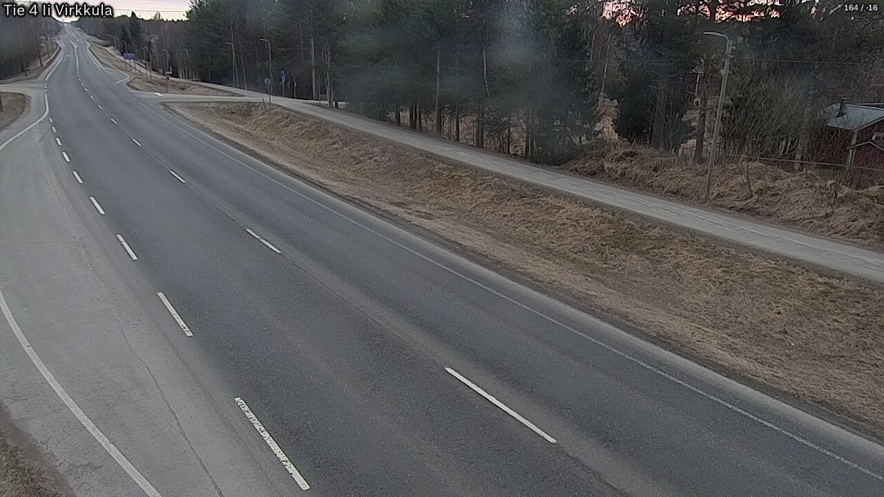 Weather Camera Image Road 4 Ii, Virkkula, Ii, Pohjois-Pohjanmaa