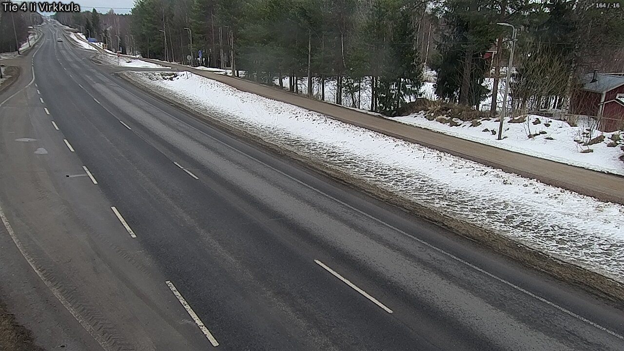 Weather Camera Image Road 4 Ii, Virkkula, Ii, Pohjois-Pohjanmaa
