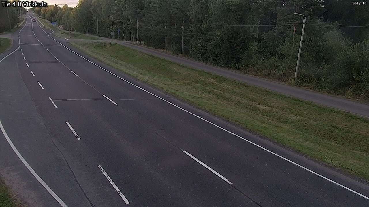Weather Camera Image Väg 4 Ijo, Virkkula, Ii, Pohjois-Pohjanmaa