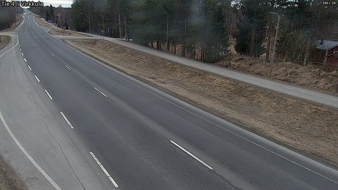 Weather Camera Image Road 4 Ii, Virkkula, Ii, Pohjois-Pohjanmaa