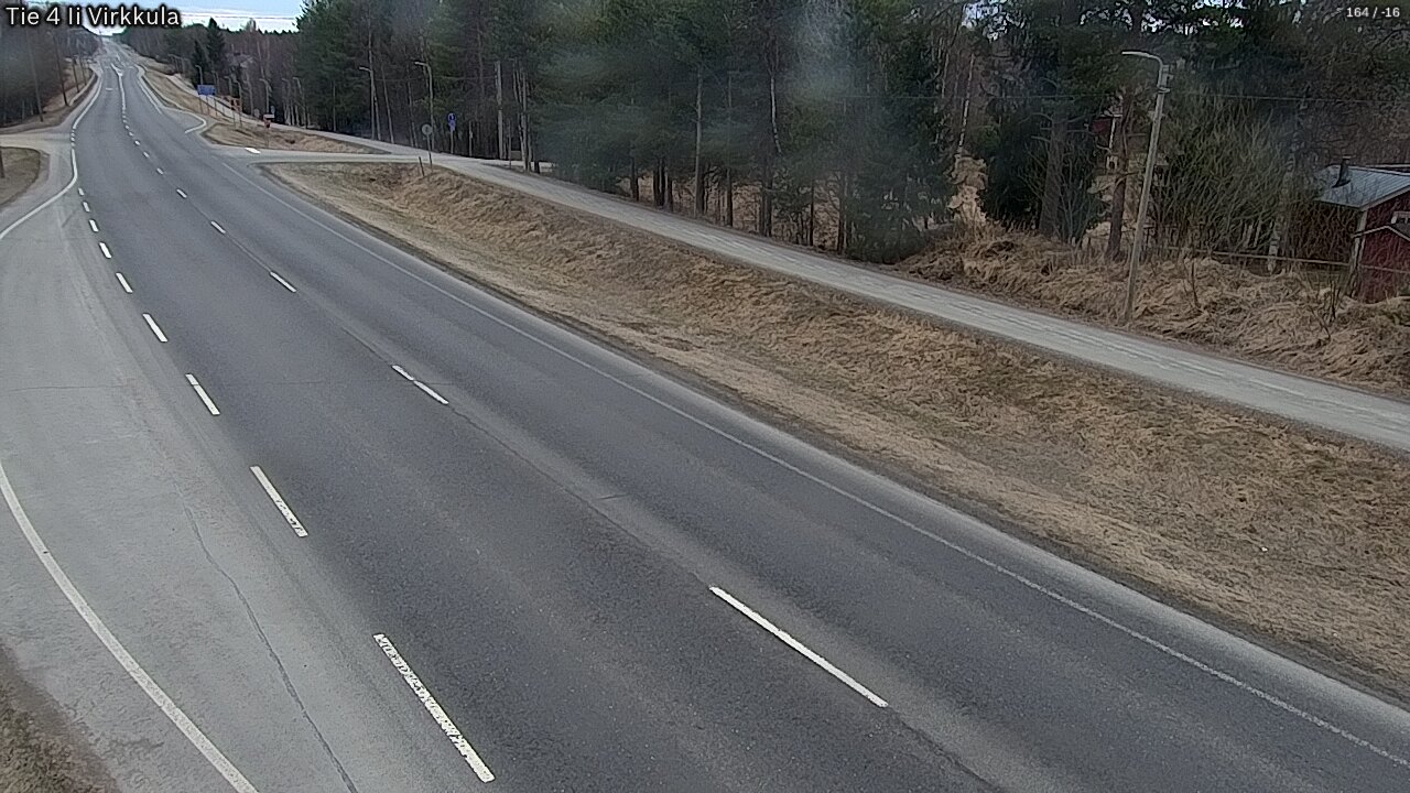 Weather Camera Image Road 4 Ii, Virkkula, Ii, Pohjois-Pohjanmaa