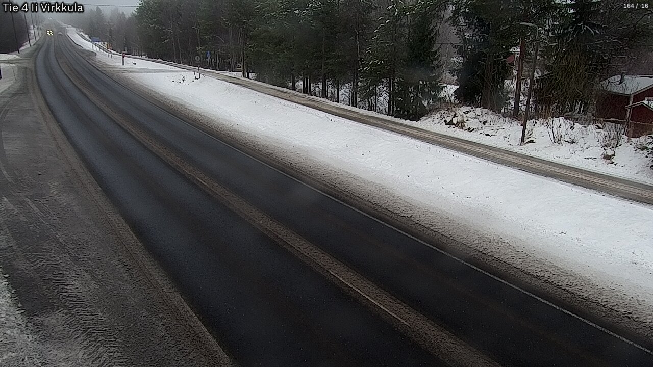 Weather Camera Image Väg 4 Ijo, Virkkula, Ii, Pohjois-Pohjanmaa