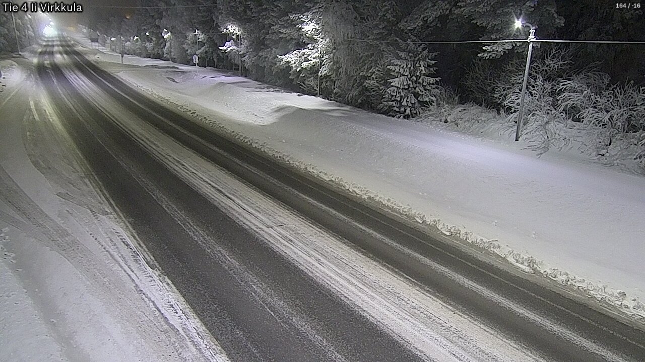 Weather Camera Image Road 4 Ii, Virkkula, Ii, Pohjois-Pohjanmaa