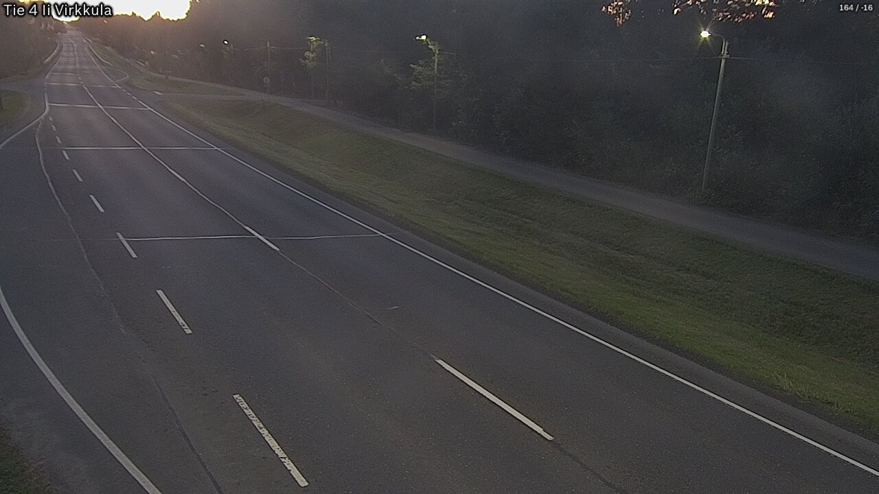 Weather Camera Image Väg 4 Ijo, Virkkula, Ii, Pohjois-Pohjanmaa