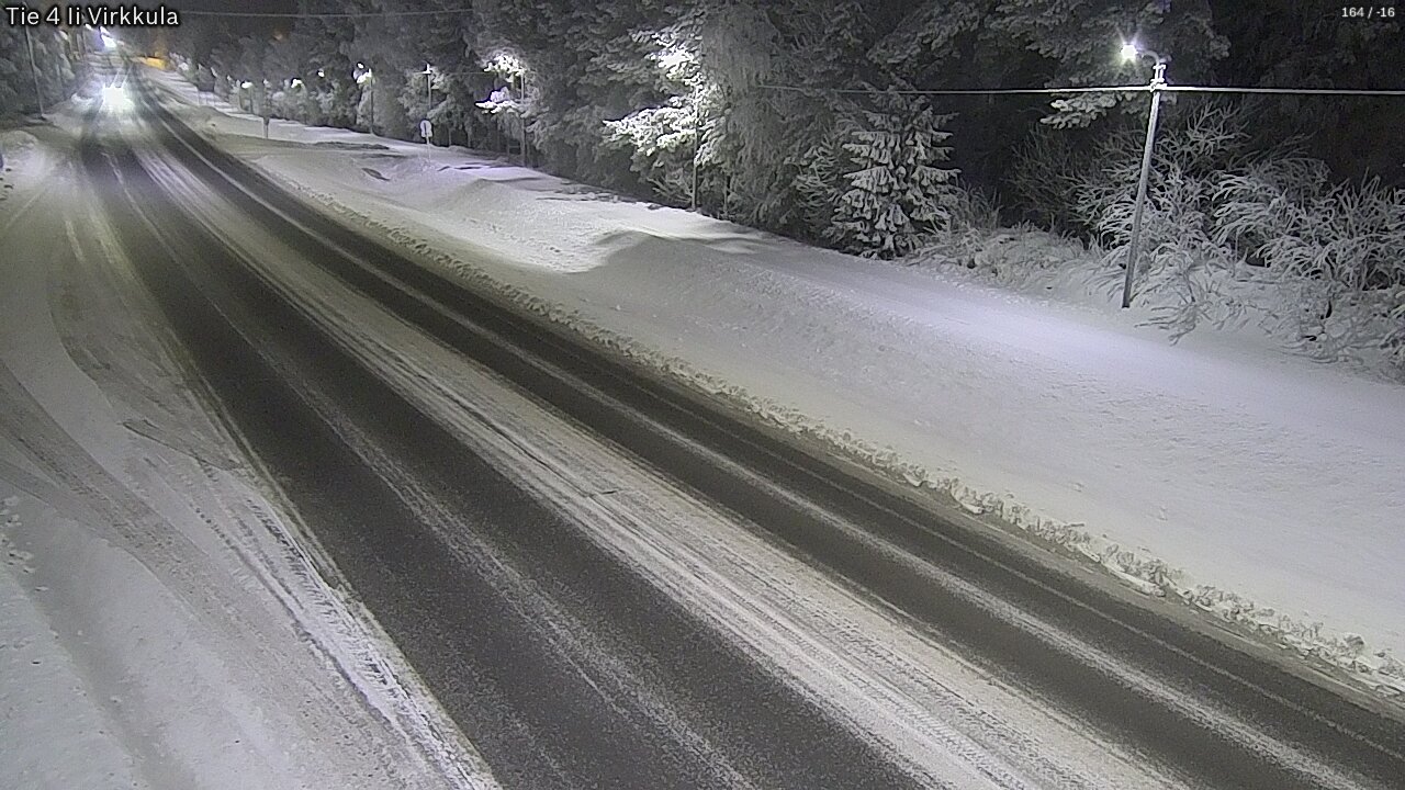 Weather Camera Image Road 4 Ii, Virkkula, Ii, Pohjois-Pohjanmaa