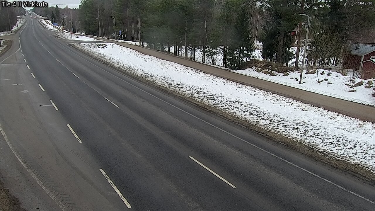 Weather Camera Image Road 4 Ii, Virkkula, Ii, Pohjois-Pohjanmaa
