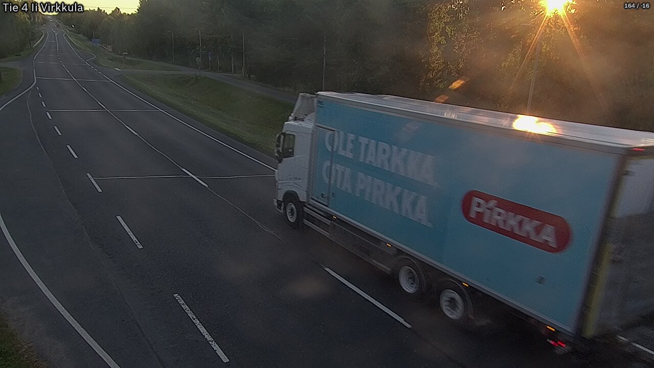 Weather Camera Image Väg 4 Ijo, Virkkula, Ii, Pohjois-Pohjanmaa