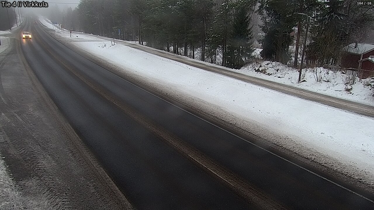 Weather Camera Image Väg 4 Ijo, Virkkula, Ii, Pohjois-Pohjanmaa