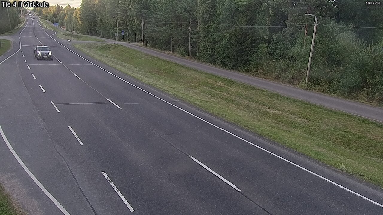 Weather Camera Image Väg 4 Ijo, Virkkula, Ii, Pohjois-Pohjanmaa