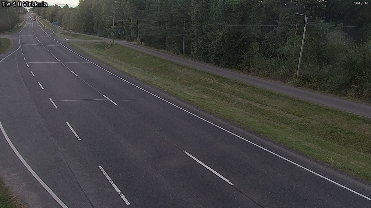 Weather Camera Image Väg 4 Ijo, Virkkula, Ii, Pohjois-Pohjanmaa