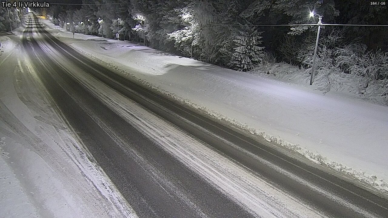 Weather Camera Image Road 4 Ii, Virkkula, Ii, Pohjois-Pohjanmaa