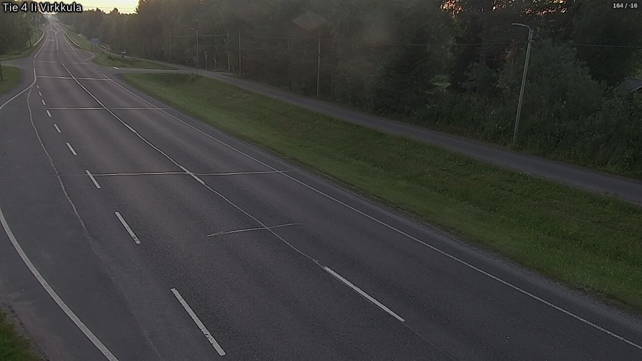 Weather Camera Image Road 4 Ii, Virkkula, Ii, Pohjois-Pohjanmaa