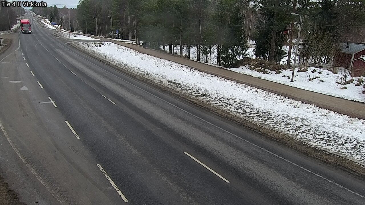 Weather Camera Image Road 4 Ii, Virkkula, Ii, Pohjois-Pohjanmaa