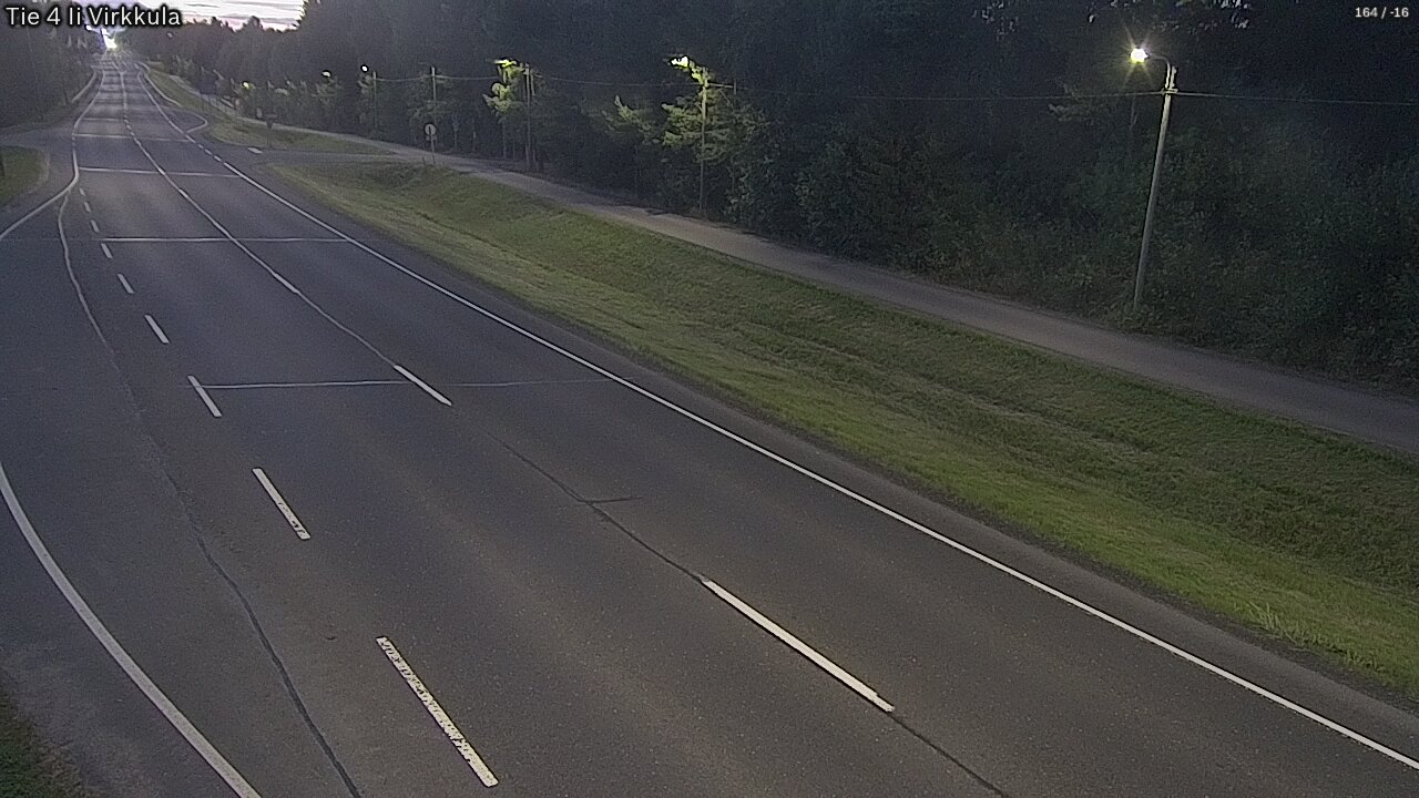 Weather Camera Image Väg 4 Ijo, Virkkula, Ii, Pohjois-Pohjanmaa