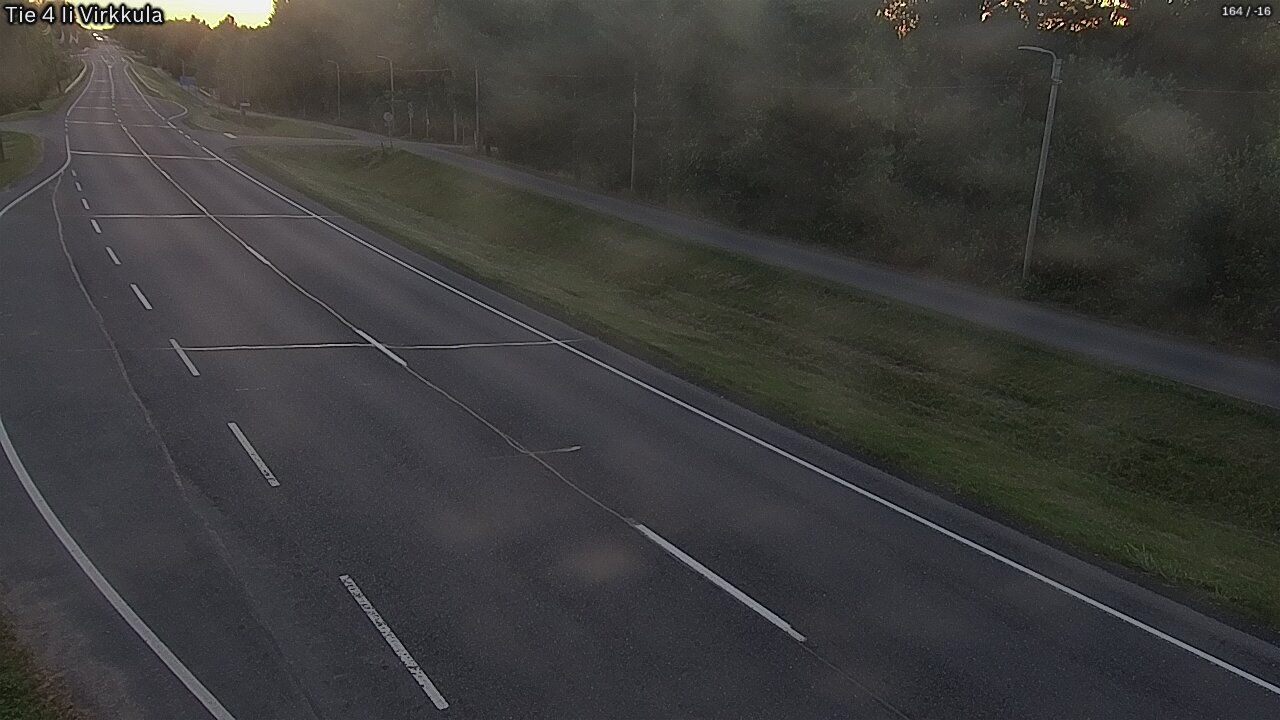 Weather Camera Image Väg 4 Ijo, Virkkula, Ii, Pohjois-Pohjanmaa