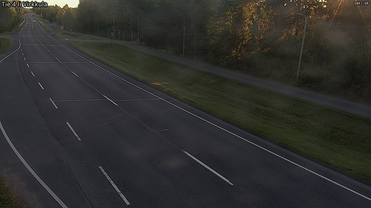 Weather Camera Image Väg 4 Ijo, Virkkula, Ii, Pohjois-Pohjanmaa