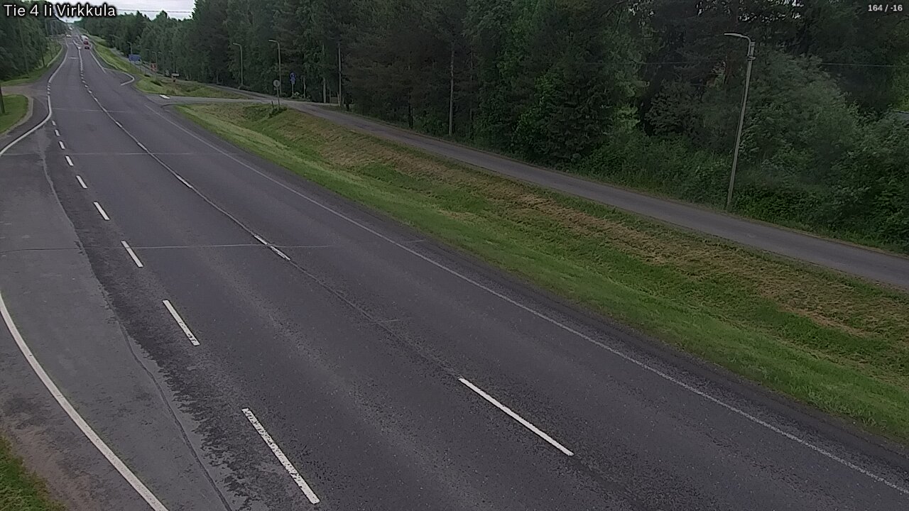 Weather Camera Image Väg 4 Ijo, Virkkula, Ii, Pohjois-Pohjanmaa