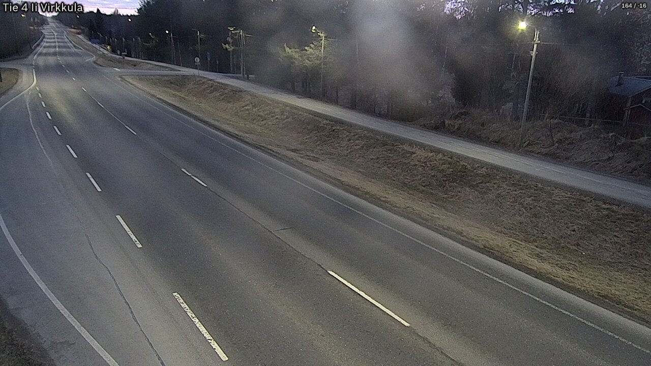 Weather Camera Image Road 4 Ii, Virkkula, Ii, Pohjois-Pohjanmaa
