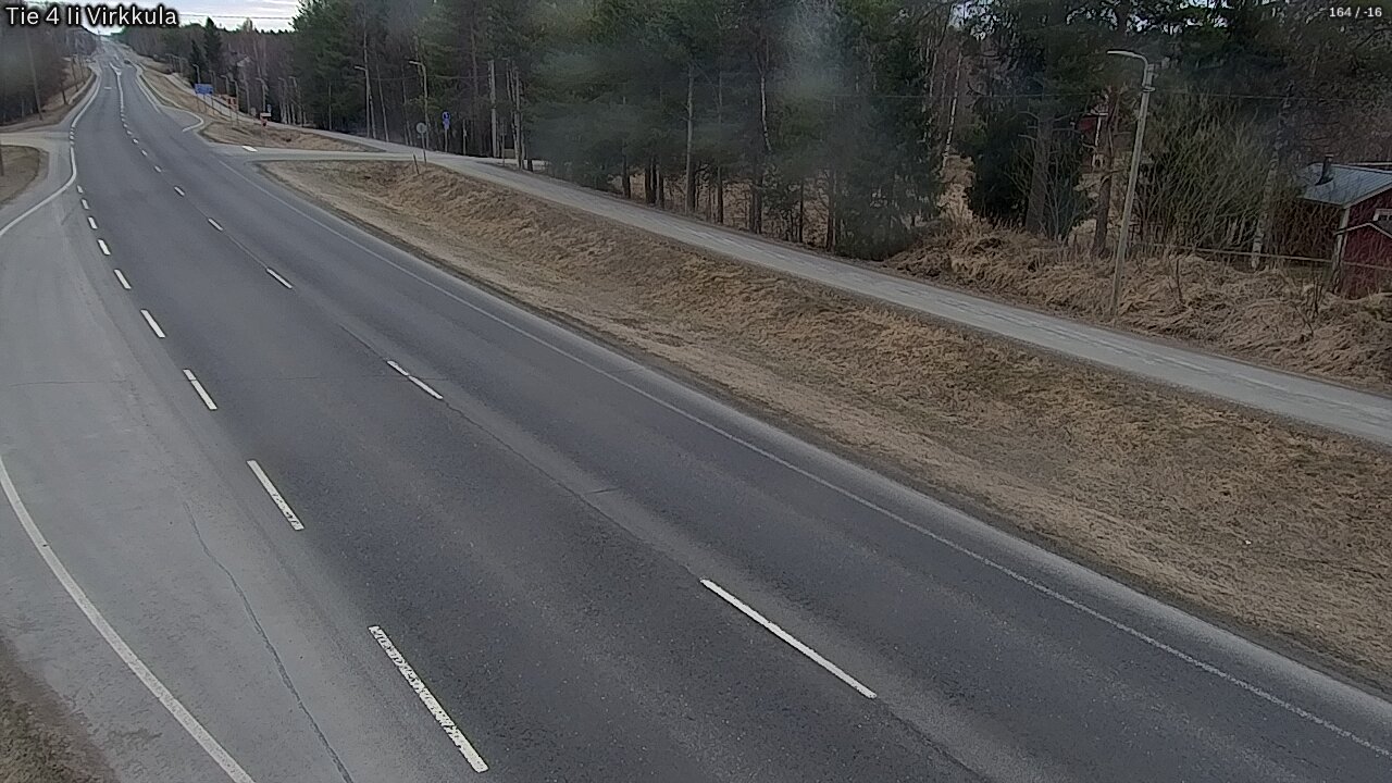 Weather Camera Image Väg 4 Ijo, Virkkula, Ii, Pohjois-Pohjanmaa