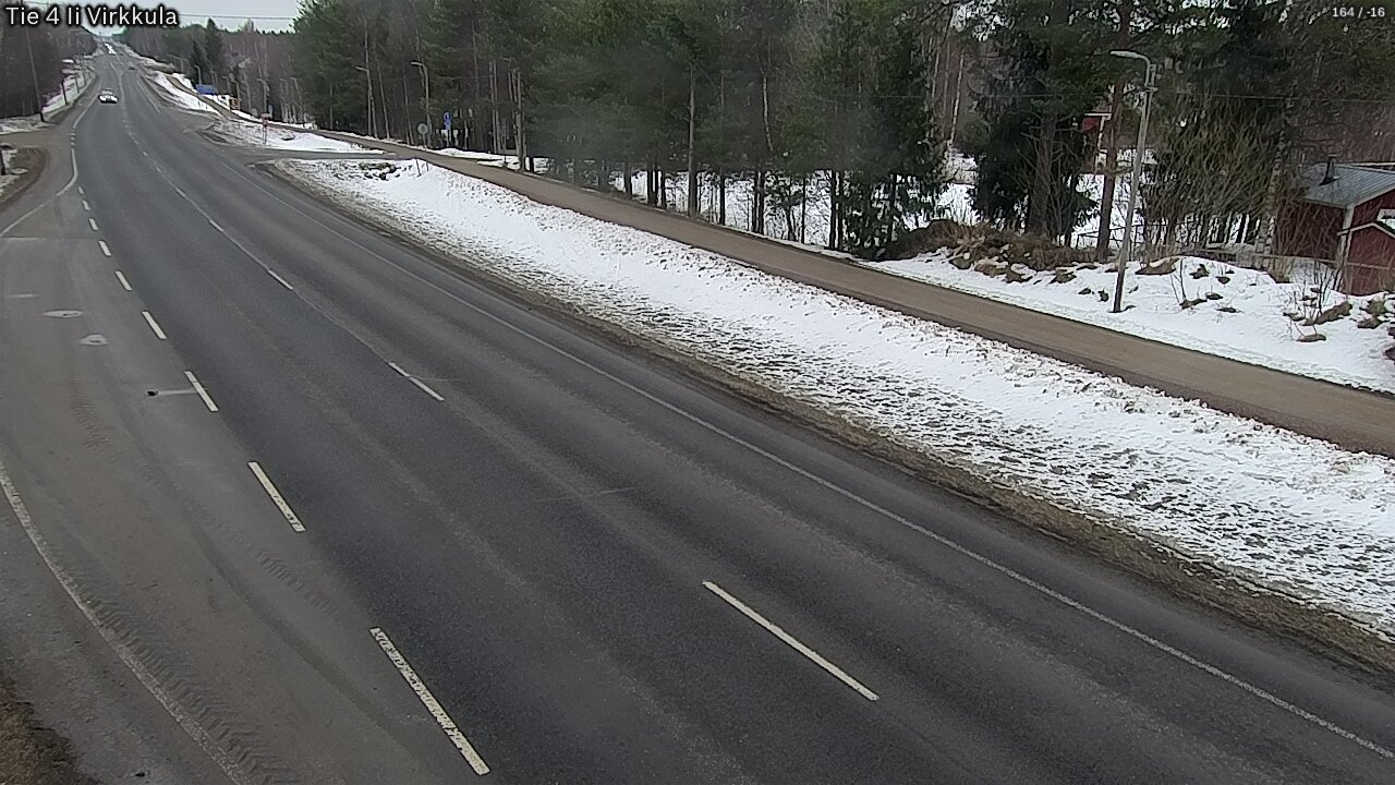 Weather Camera Image Road 4 Ii, Virkkula, Ii, Pohjois-Pohjanmaa