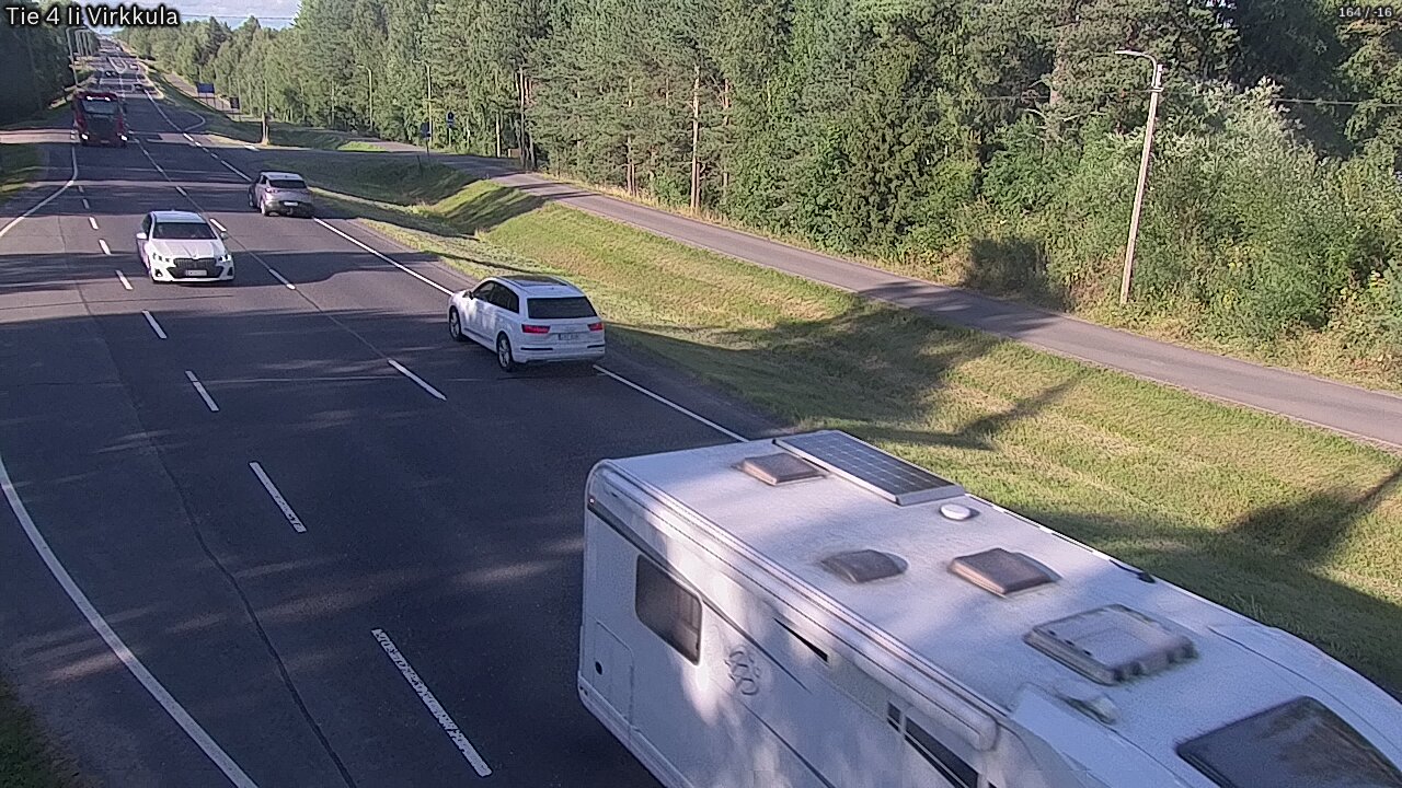 Weather Camera Image Väg 4 Ijo, Virkkula, Ii, Pohjois-Pohjanmaa
