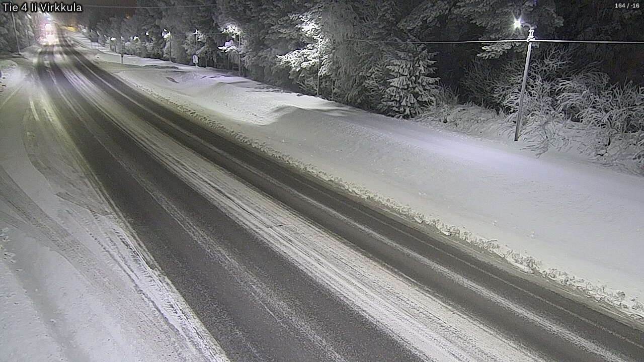 Weather Camera Image Road 4 Ii, Virkkula, Ii, Pohjois-Pohjanmaa