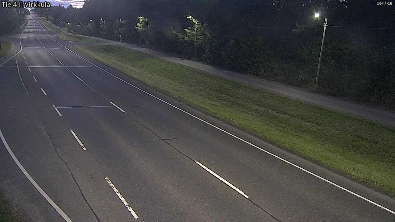 Weather Camera Image Väg 4 Ijo, Virkkula, Ii, Pohjois-Pohjanmaa