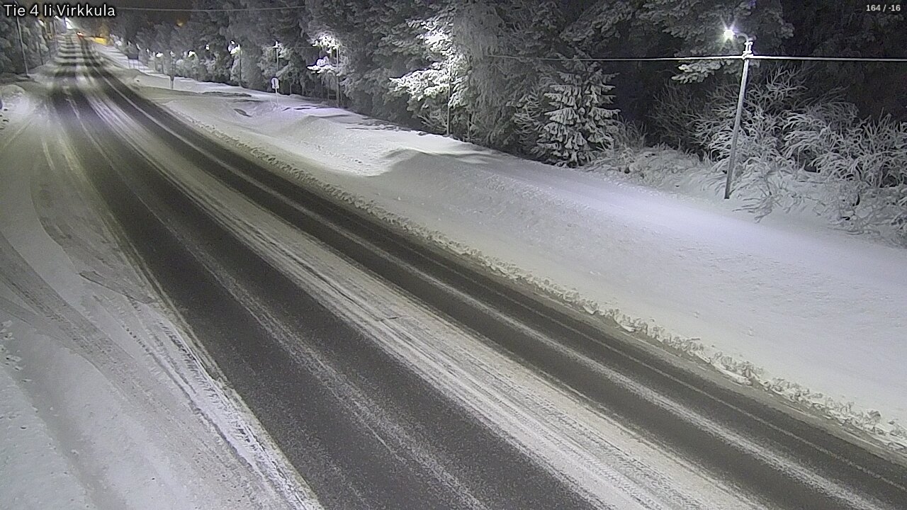 Weather Camera Image Road 4 Ii, Virkkula, Ii, Pohjois-Pohjanmaa