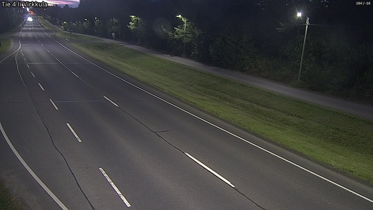Weather Camera Image Väg 4 Ijo, Virkkula, Ii, Pohjois-Pohjanmaa