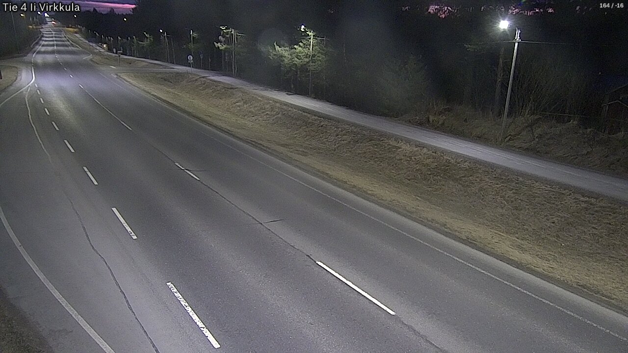 Weather Camera Image Road 4 Ii, Virkkula, Ii, Pohjois-Pohjanmaa