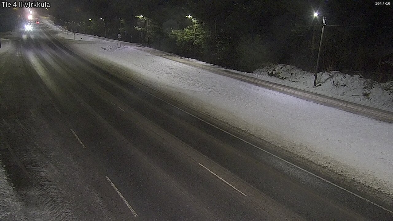 Weather Camera Image Road 4 Ii, Virkkula, Ii, Pohjois-Pohjanmaa