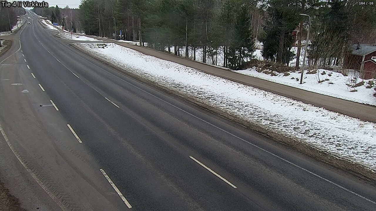 Weather Camera Image Road 4 Ii, Virkkula, Ii, Pohjois-Pohjanmaa