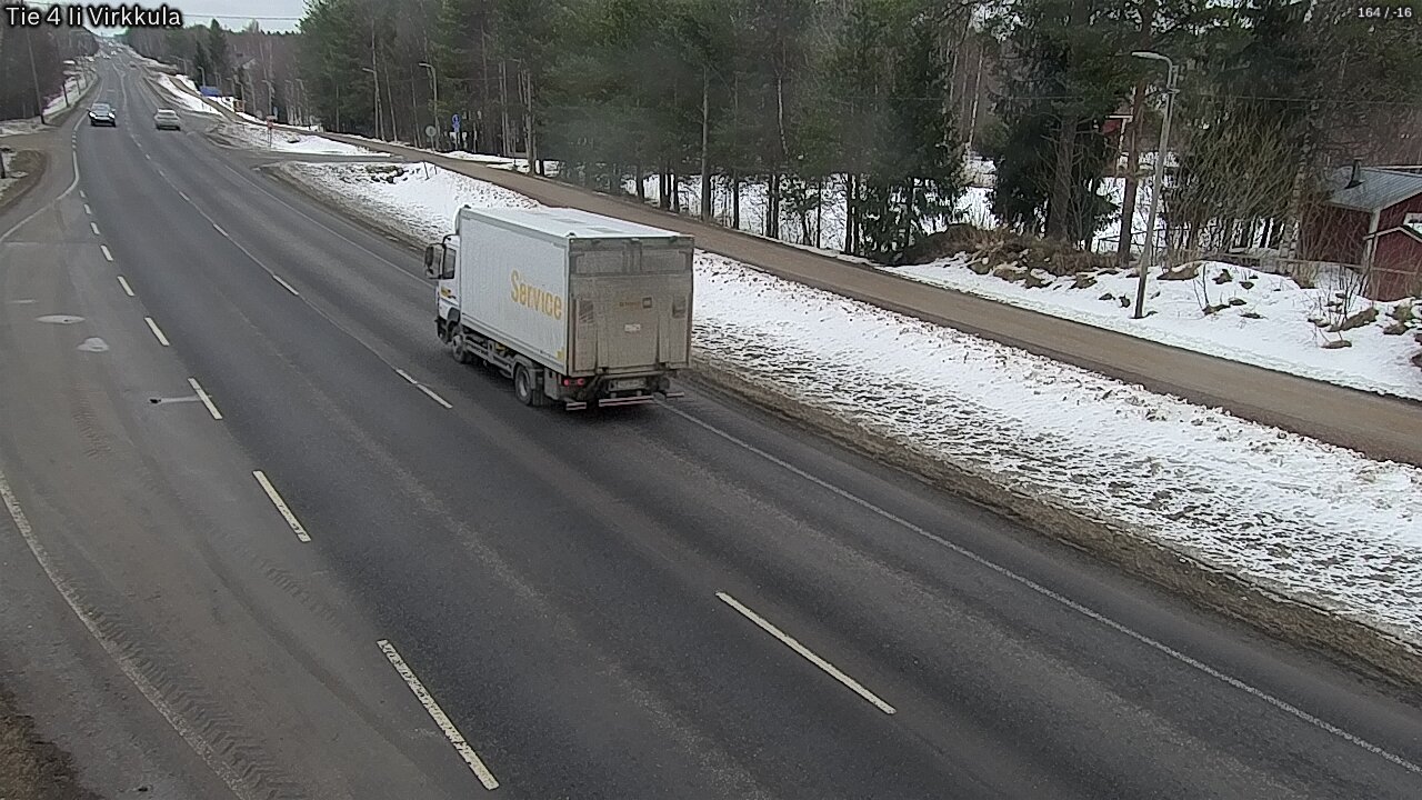 Weather Camera Image Road 4 Ii, Virkkula, Ii, Pohjois-Pohjanmaa